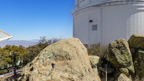 UA 0.9-meter Spacewatch Telescope 360 Panorama — Stillmotion