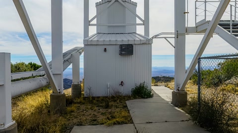 Calypso Telescope Former Enclosure 360 Panorama — Stillmotion