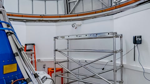 T80-South Telescope Interior 360 Panorama — Stillmotion