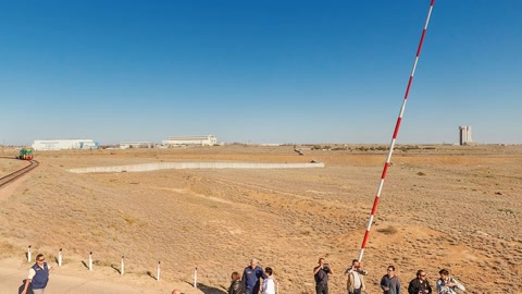 Rocket launch site with assembled transport vehicle — Stillmotion