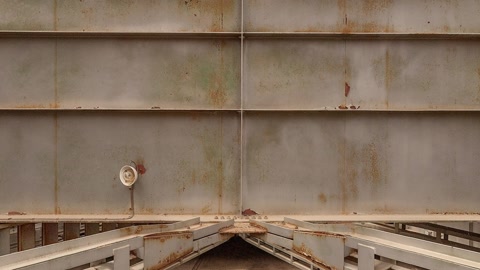 Industrial steel elevator shaft interior — Stillmotion