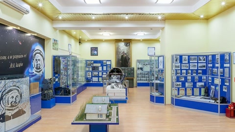 Military museum display room interior — Stillmotion