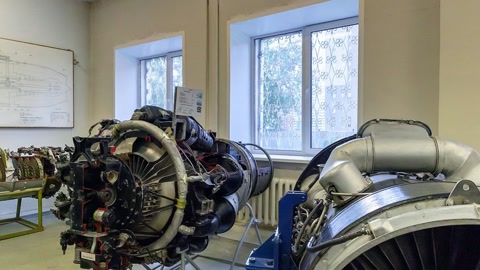 Aircraft engine maintenance room — Stillmotion