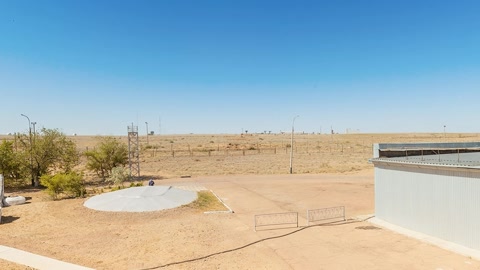 Sandy desert excavation site — Stillmotion