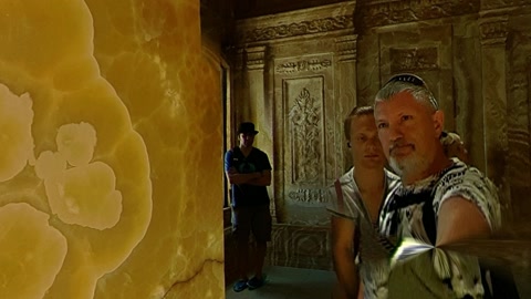 Ornate stone burial chamber — Stillmotion