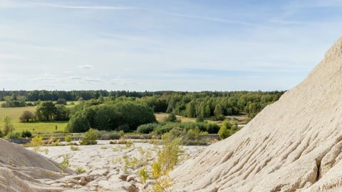 Eroded badlands rock formations — Stillmotion