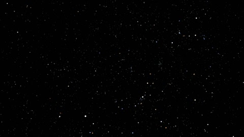 Starry sky with moons and glare — Stillmotion