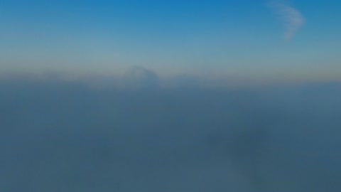 Foggy sky at sunrise — Stillmotion
