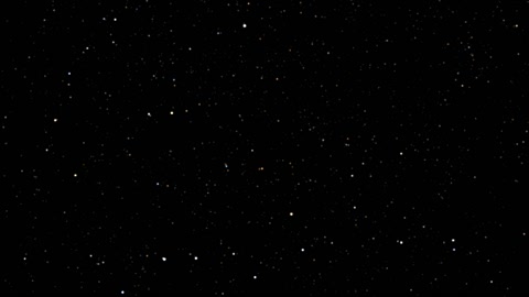 Starry night sky with glowing planet — Stillmotion