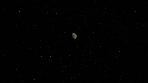 Starry night sky with planets — Stillmotion