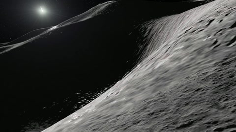 Moonlit desert dunes at night — Stillmotion