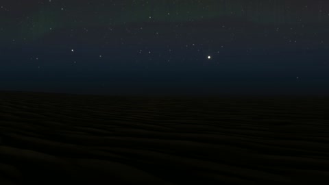 Starry desert dunes at night — Stillmotion