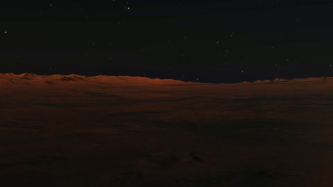 Desert dunes under starry sky — Stillmotion