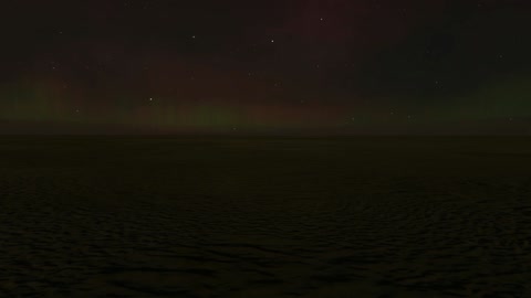 Night sky over dark landscape — Stillmotion