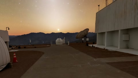 Zodiacal Light Seen From CTIO 360 Panorama — Stillmotion