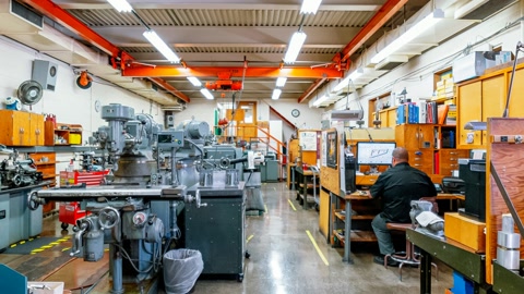 360-degree Panorama of Machine Shop at NOIRLab — Stillmotion