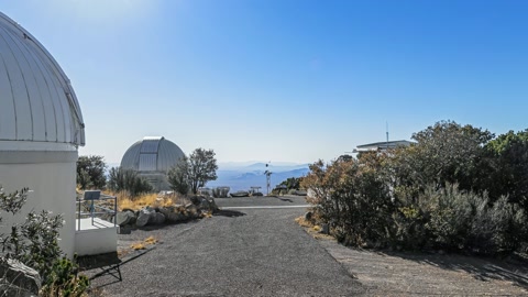 View From Kitt Peak Visitor Center Roll Off Roof Observatory 360 Panorama — Stillmotion