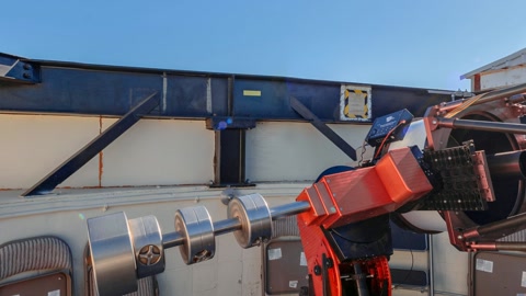 Visitor Center Roll Off Roof Observatory 360 Panorama — Stillmotion