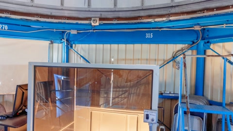 Visitor Center 0.6-meter Telescope Interior 360 Panorama — Stillmotion