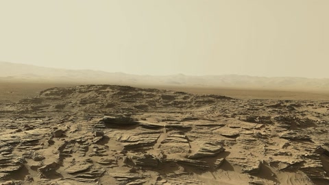 Rocky Martian desert terrain — Stillmotion