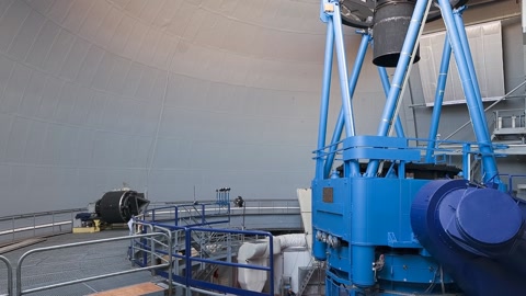 Panoramic view of the ESO 3.6-metre telescope's dome — Stillmotion