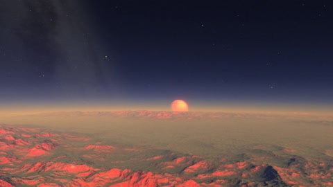 Volcanic mountains above clouds — Stillmotion