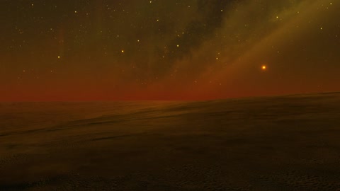 Starry desert landscape — Stillmotion