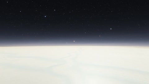 Snowfield under starry night sky — Stillmotion
