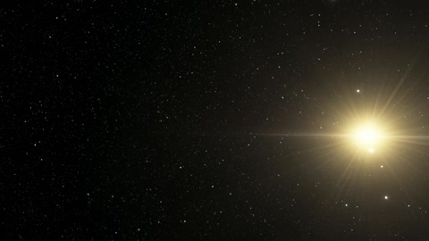 Starry sky with planets — Stillmotion