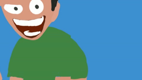 Selfie contest cartoon scene — Stillmotion