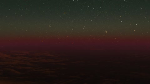 Starry sky over dark terrain — Stillmotion