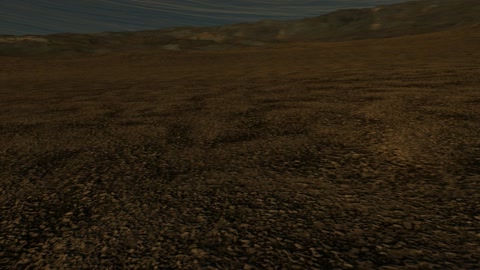Tundra landscape under dark sky — Stillmotion