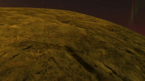 Desert dunes under alien sky — Stillmotion