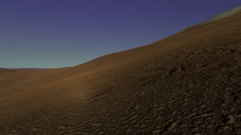Sandy desert dunes at dusk — Stillmotion