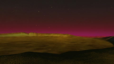 Desert dunes under starlit sky — Stillmotion