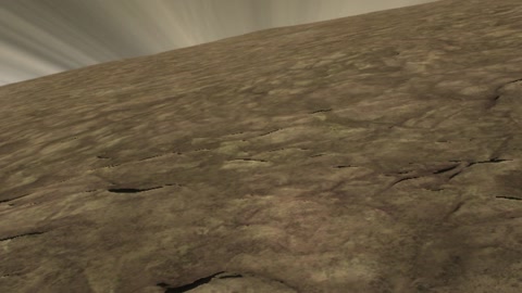 Rocky desert hills and valley — Stillmotion