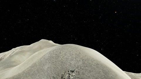 Iceberg under starry night sky — Stillmotion
