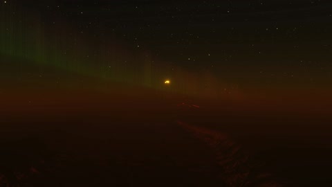 Starry sky with glowing horizon — Stillmotion