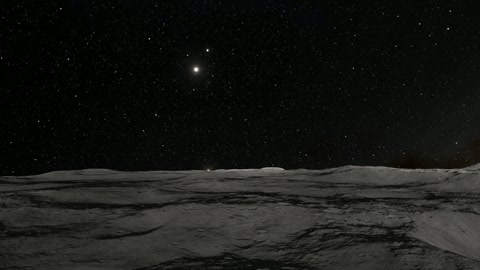 Volcanic landscape at night — Stillmotion
