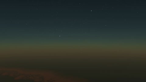 Desert ridges under starry sky — Stillmotion