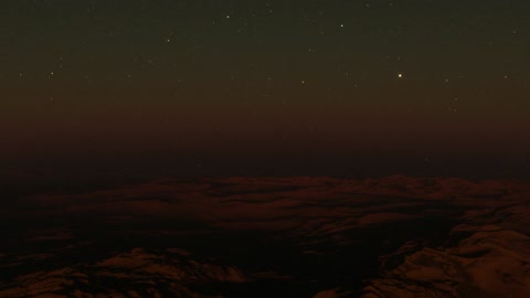 Starry desert hills at night — Stillmotion