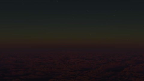 Dark sky over distant clouds — Stillmotion