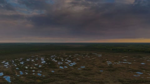 Tundra at sunset — Stillmotion