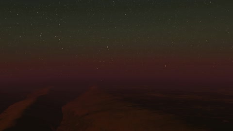 Starry sky with glowing horizon — Stillmotion