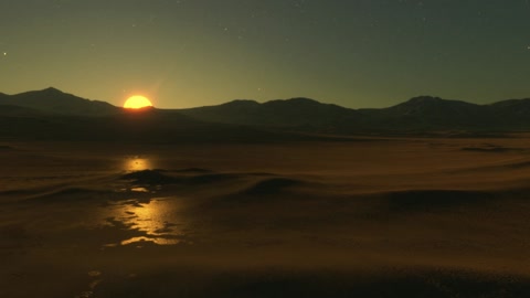 Desert dunes at sunset — Stillmotion
