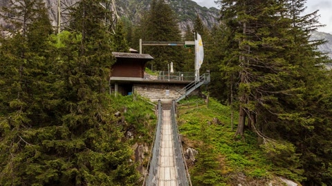Mountain forest road valley — Stillmotion