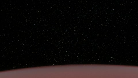 Red desert under starry sky — Stillmotion