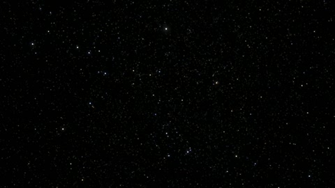 Starry night sky over curved horizon — Stillmotion