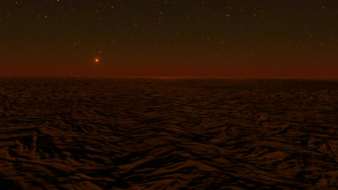 Desert under starry sky — Stillmotion