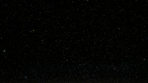 Starry night sky with glowing horizon — Stillmotion